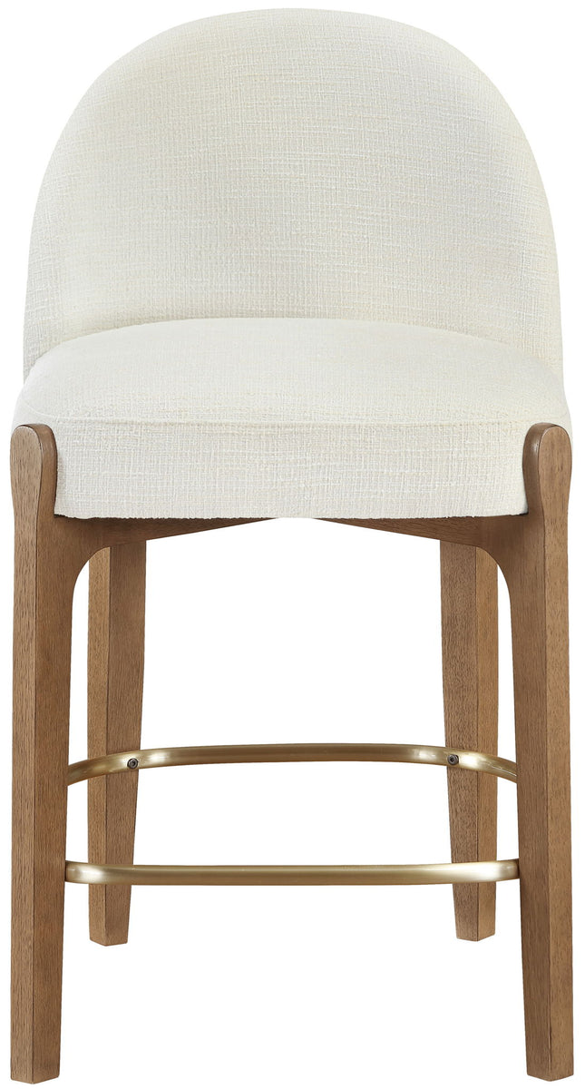 Torino - Counter Stool With Brushed Brown Base