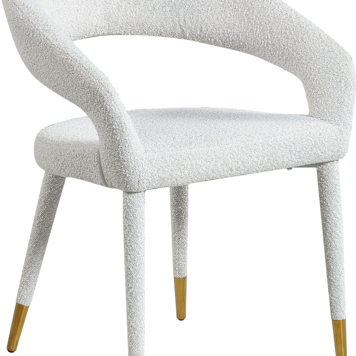 Destiny - Fabric Dining Chair - Cream