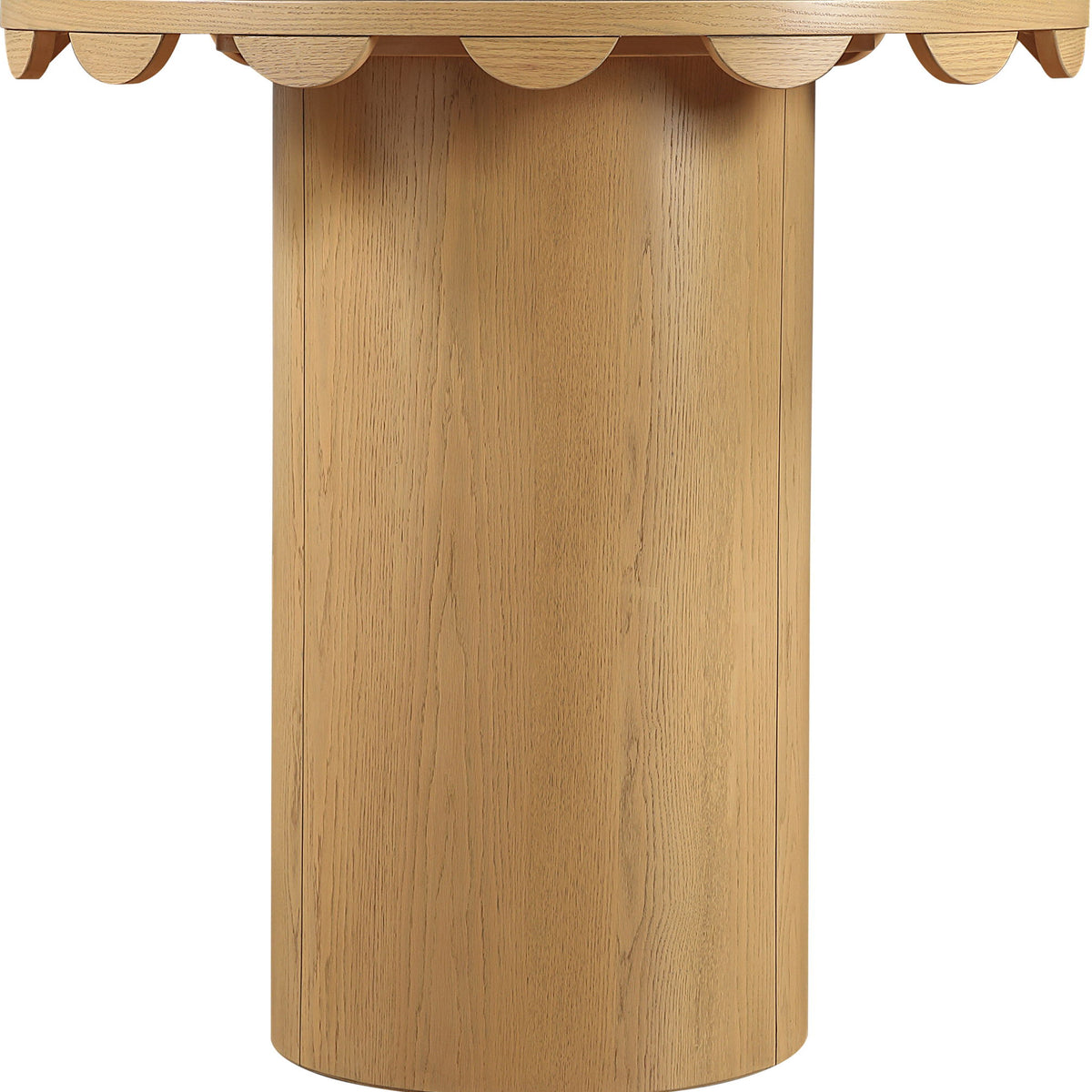 Dahlia - Solid Wood And Natural Cane Table
