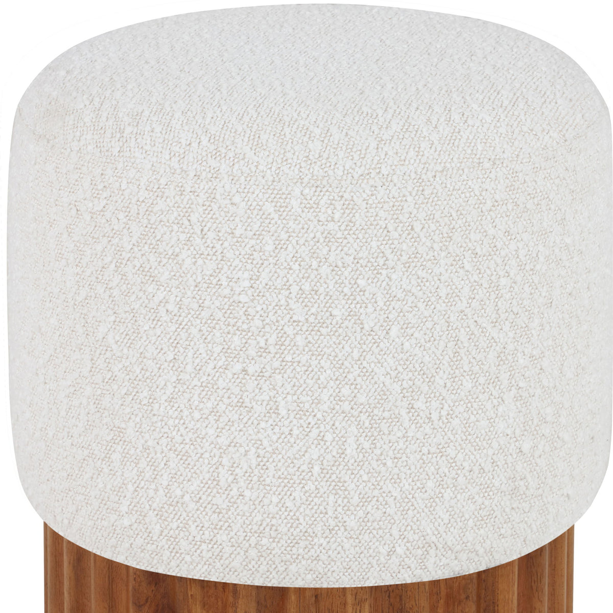 Veranda - Ottoman / Stool With Brown Base