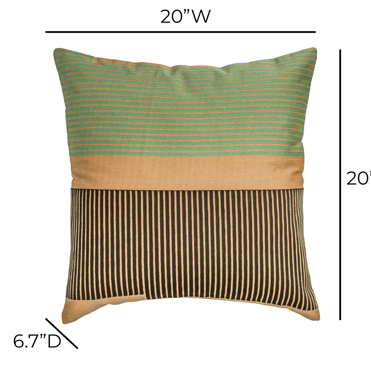 Deco - 20" Square Pillow