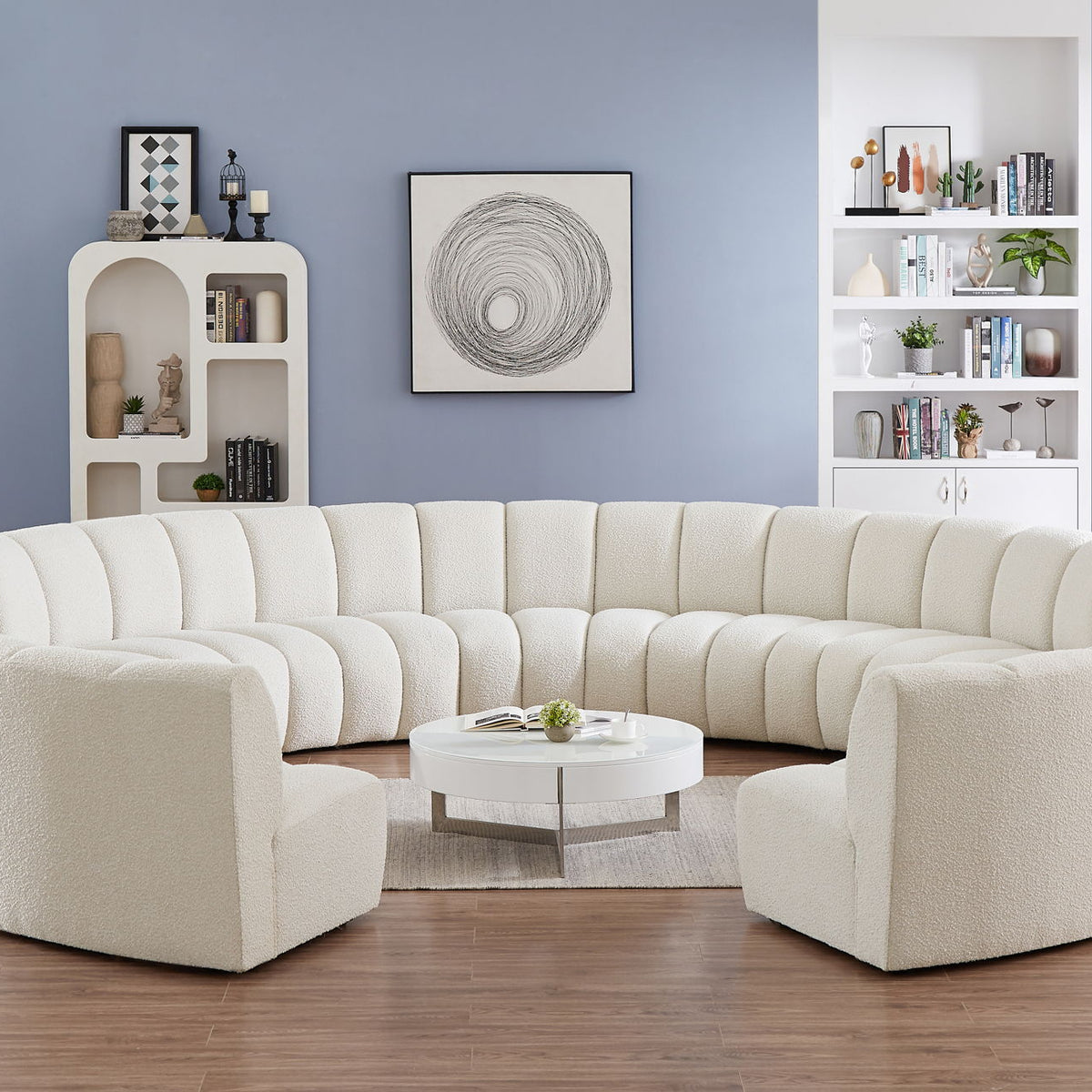Infinity - 11 Piece Boucle Modular Sectional