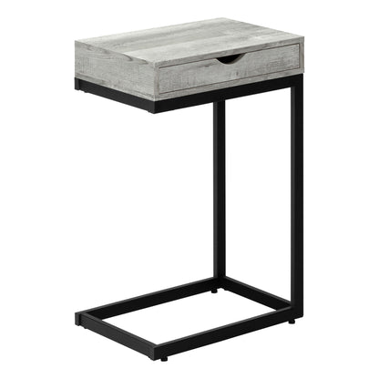 Accent Table, C - Shaped Contemporary Elegant Desig