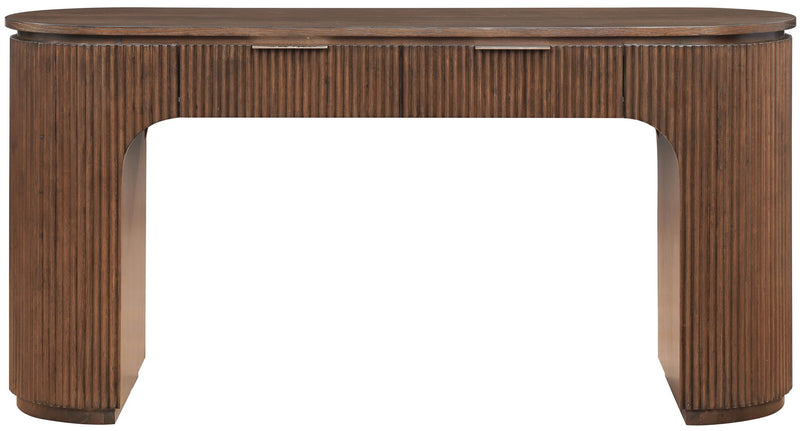 Astrid - Solid Wood And Oak Veneer Desk