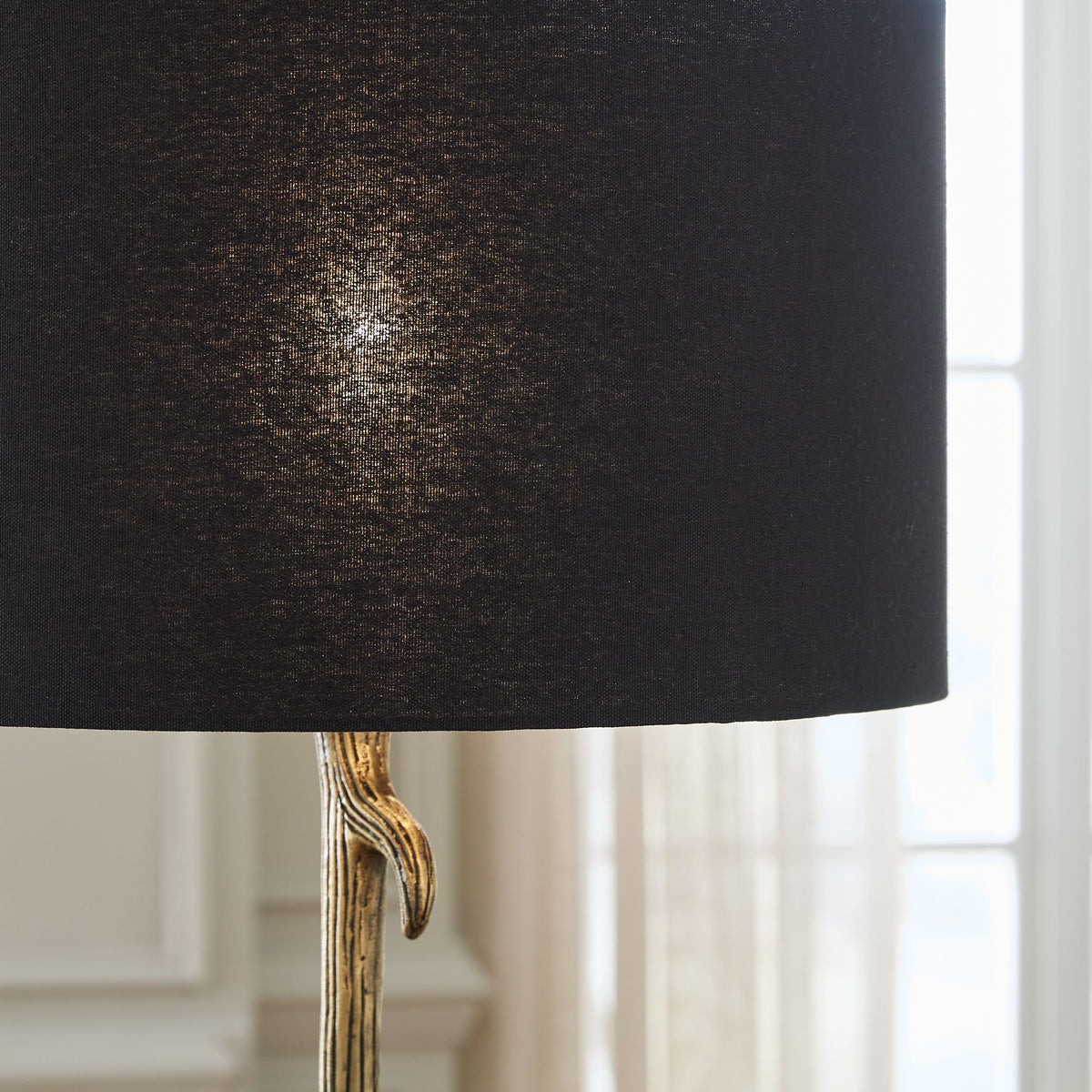 Josney - Metal Table Lamp - Antique Gold Finish