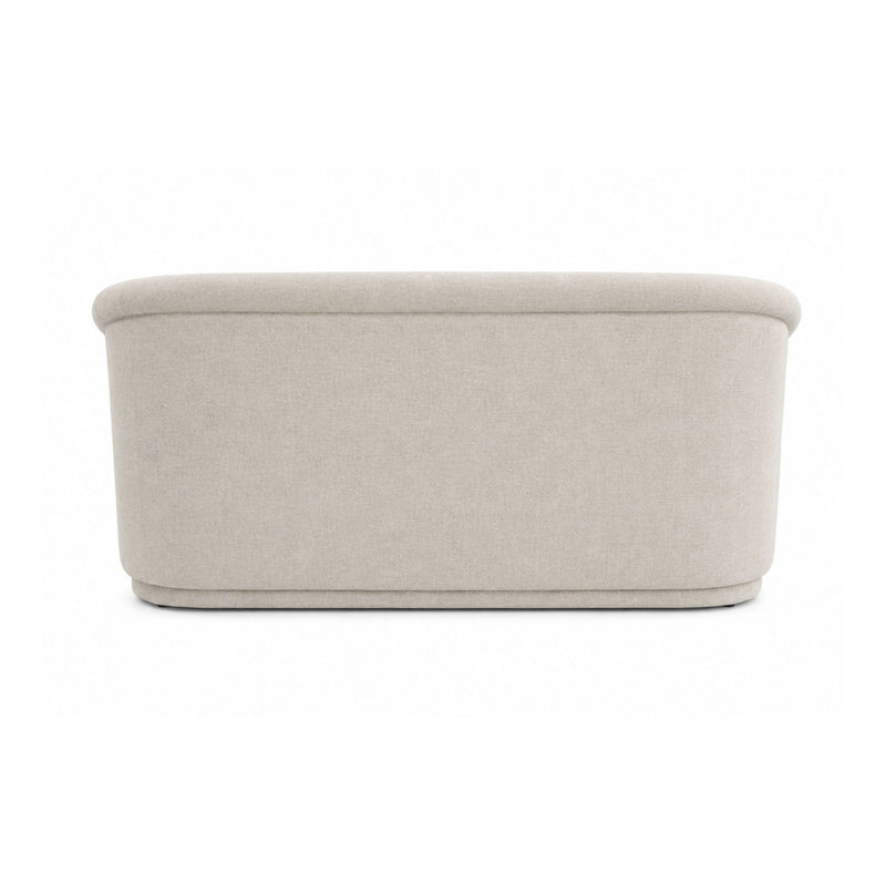 Yara - Distressed Chenille Loveseat - Sand