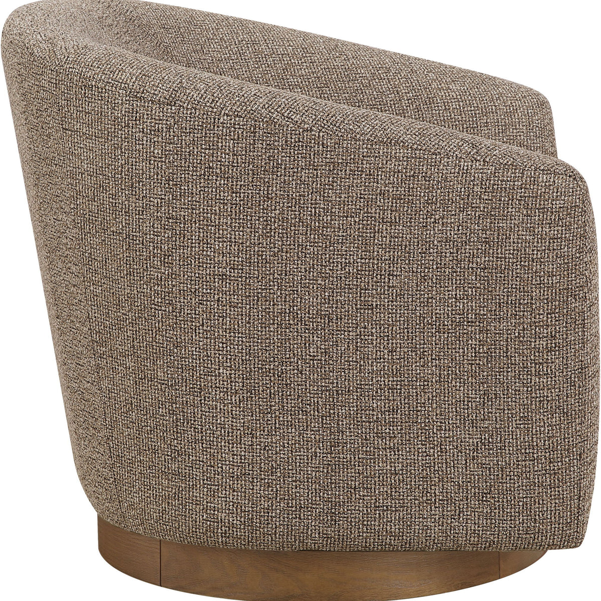 Modra - Performance Fabric Upholstered Swivel Accent Chair