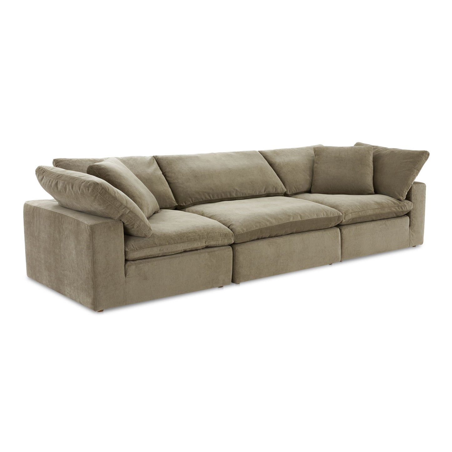 Terra - Modular Sofa Performance Fabric - Desert Sage