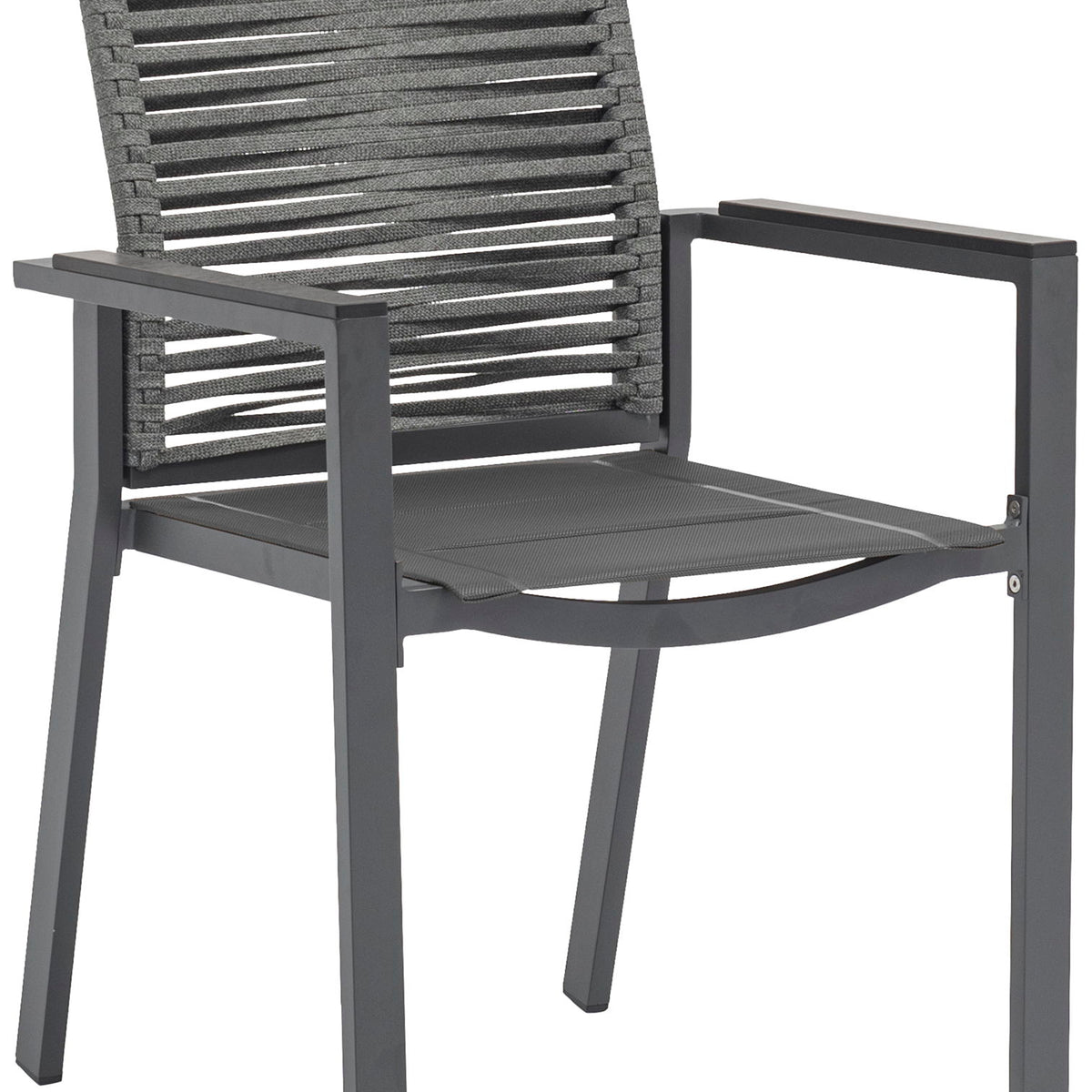 Maldives - Rope Outdoor Patio Dining Arm Chair (Set of 2)