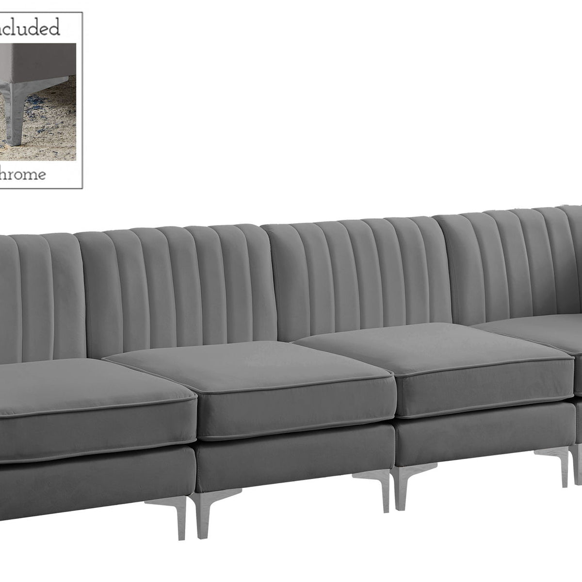 Alina - Modular 4 Seat Sofa