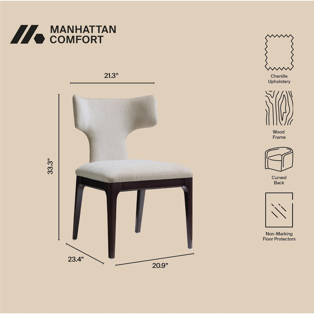 Manhattan Eloria - Side Chair (Set of 2)
