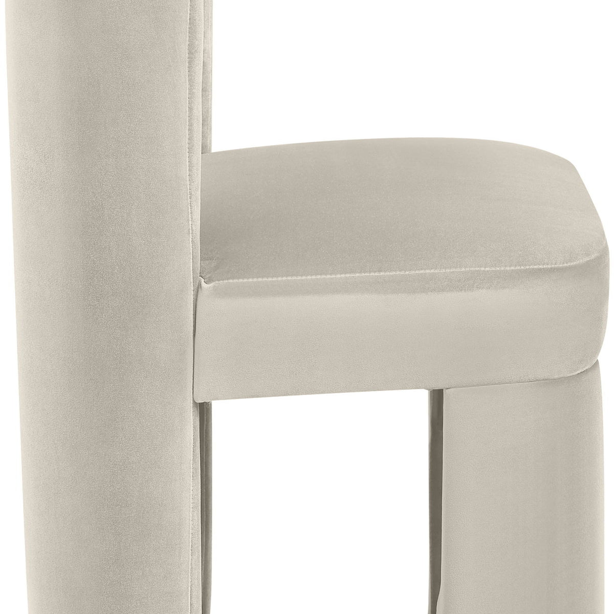 Zuno - Velvet Performance Fabric Upholstered Dining Chair (Set of 2)