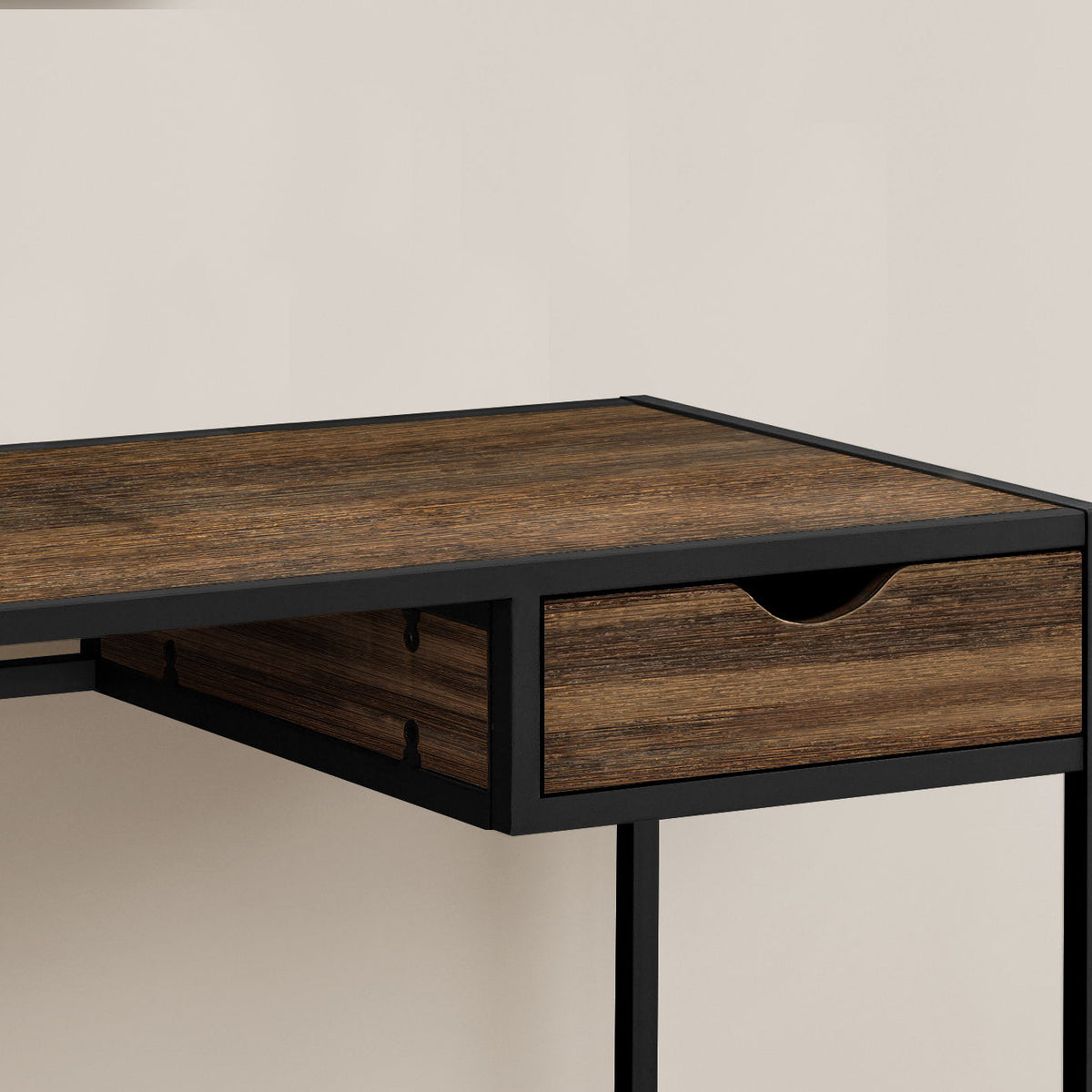 Computer Desk For Home Office, Laptop, 1 Storage Drawer, Contemporary & Modern