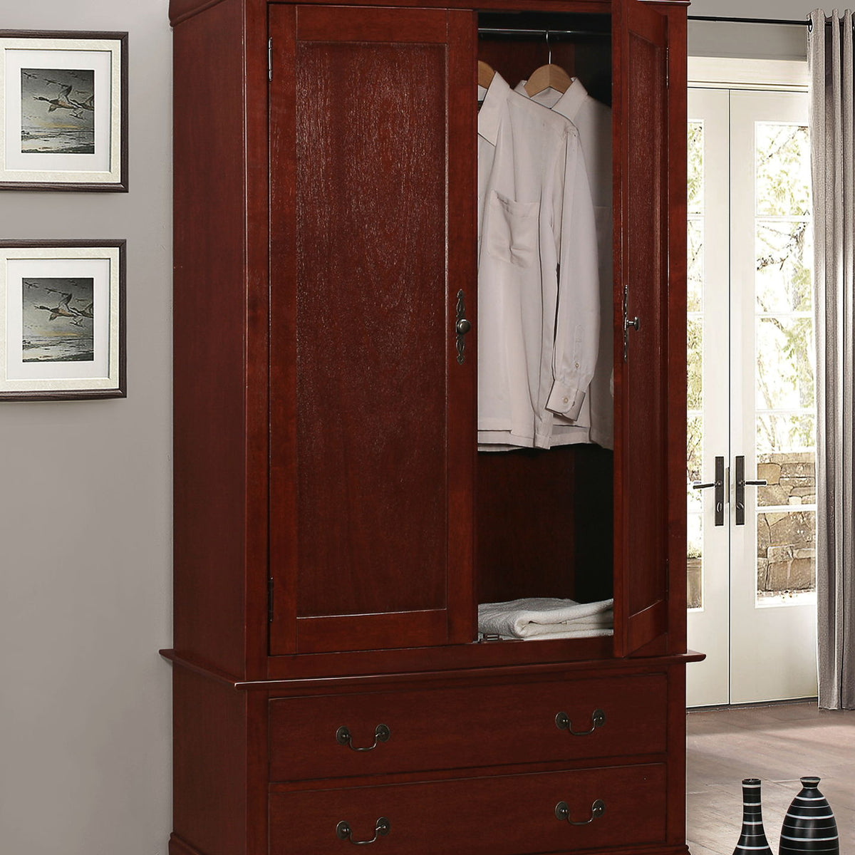 Elegant Traditional Armoire