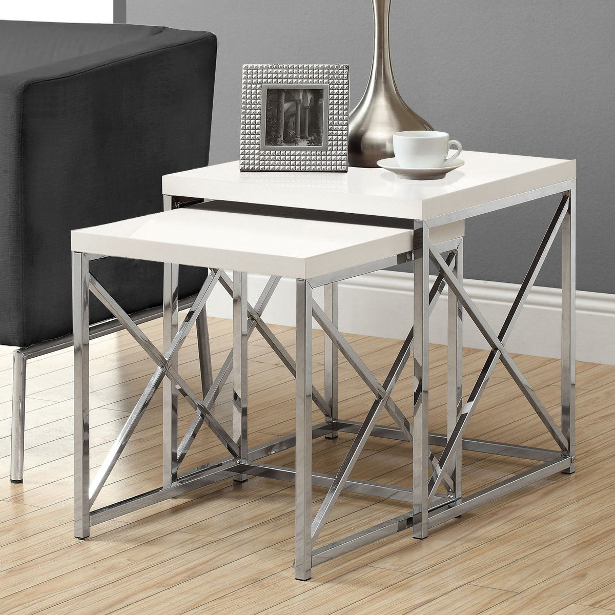 Nesting Table, Accent, Contemporary & Modern (Set of 2)