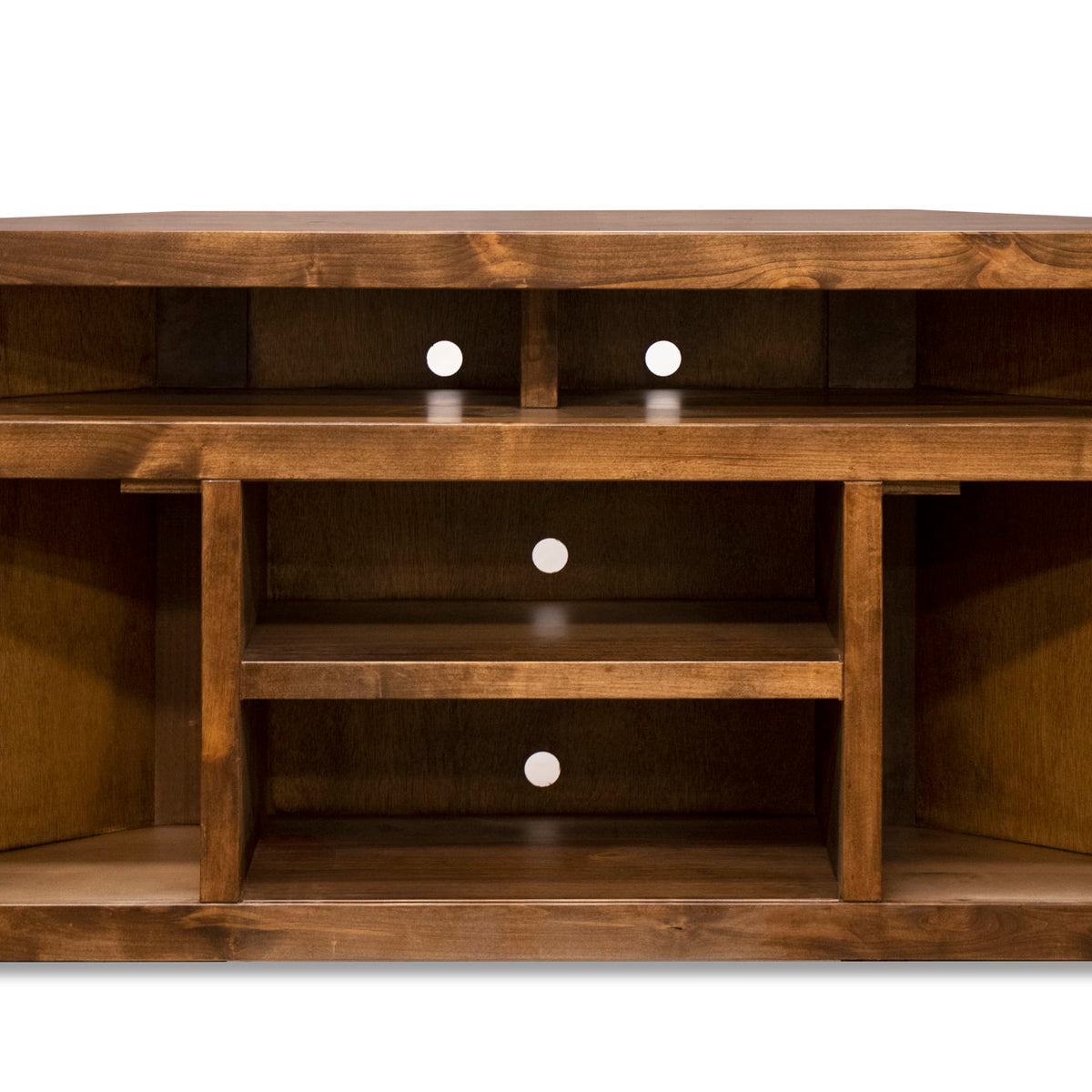 Sausalito - Corner TV Console - Brown
