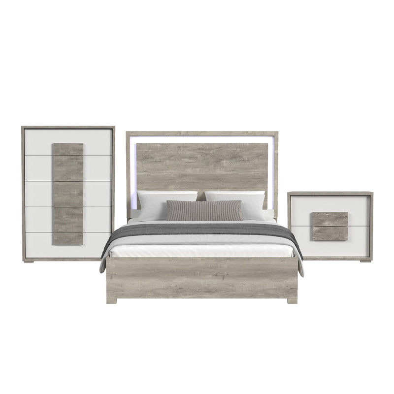 San Matteo - Bedroom Set With LED