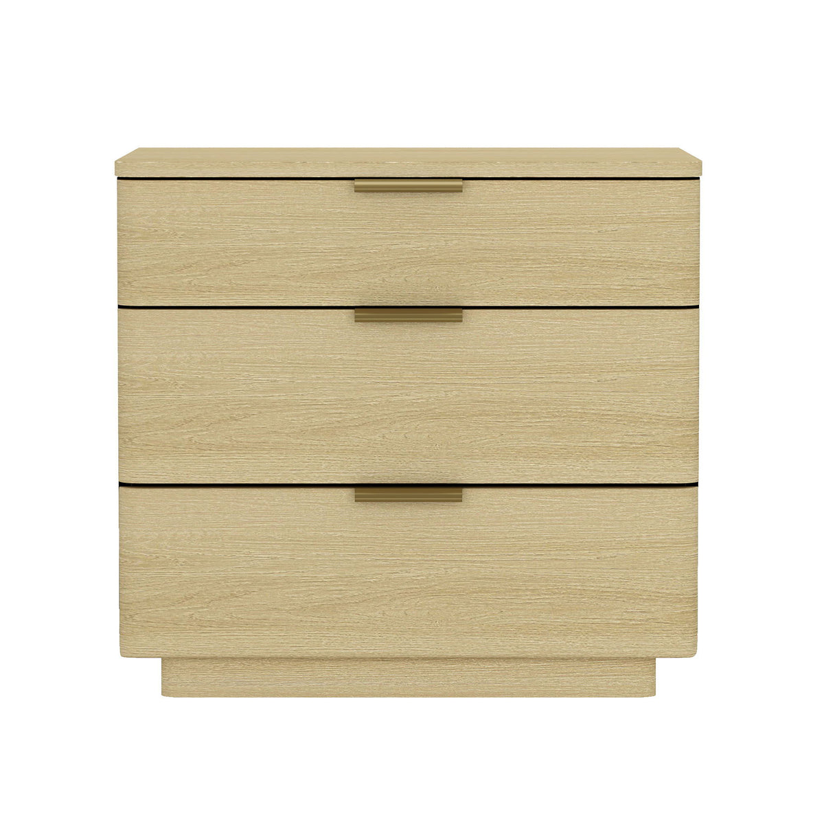 Payton - 3-Drawer Nightstand - Natural Oak