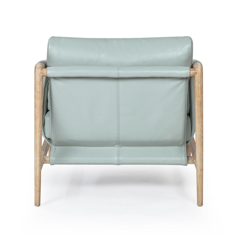 Chakka - Genuine Leather Accent Chair