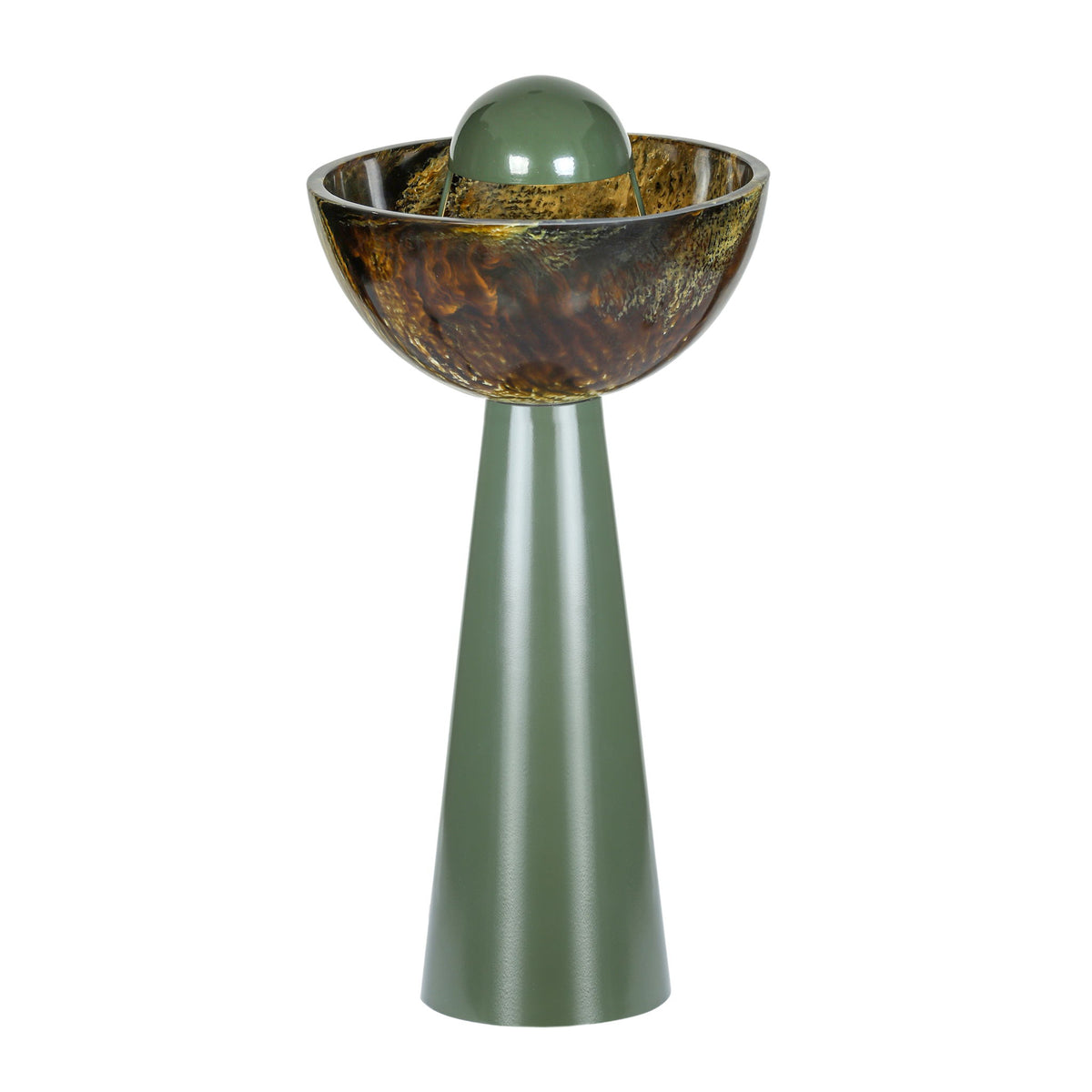 Rising - Resin Table Lamp - Green