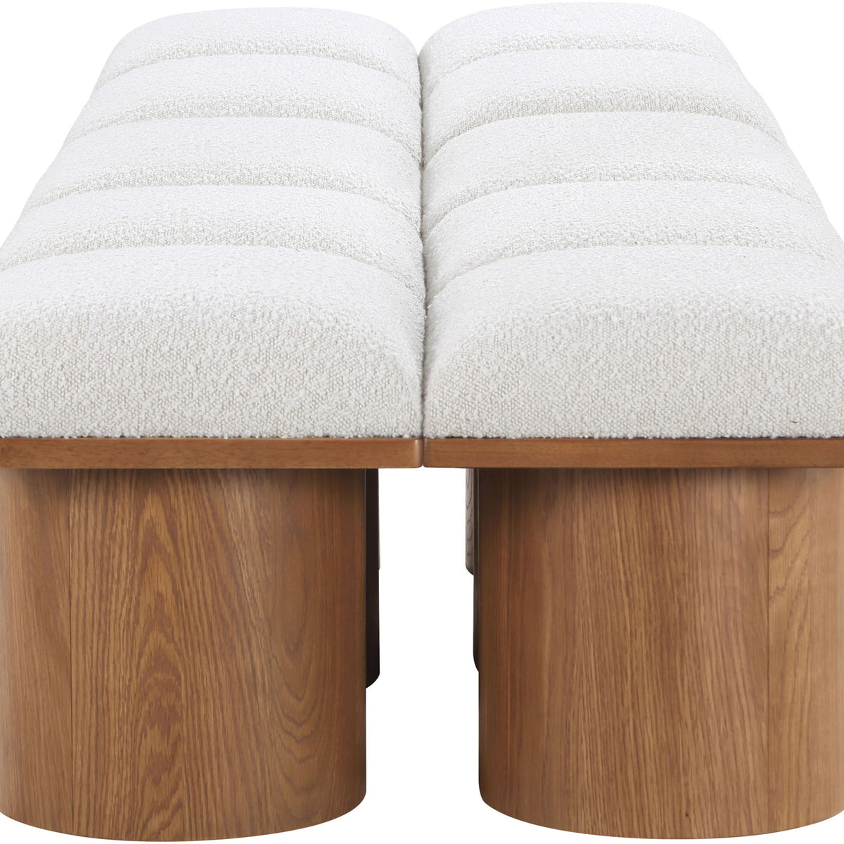 Pavilion - 10 Piece Modular Bench With Brown Base