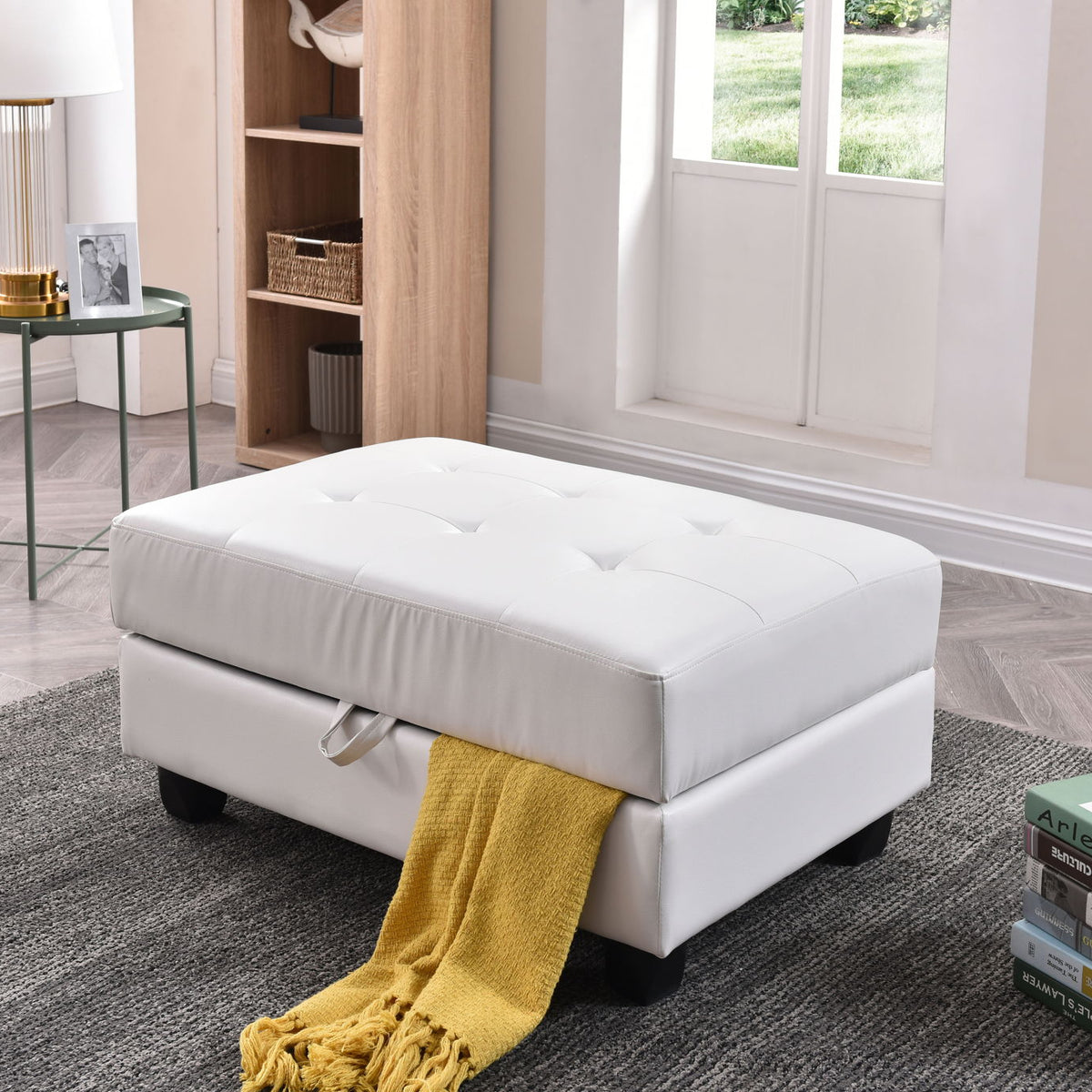 Stylish Storage Contemporary Ottoman