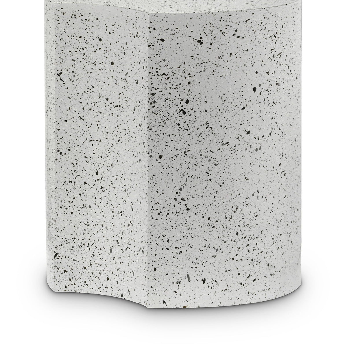 Dimple - End Table - Terazzo Finish