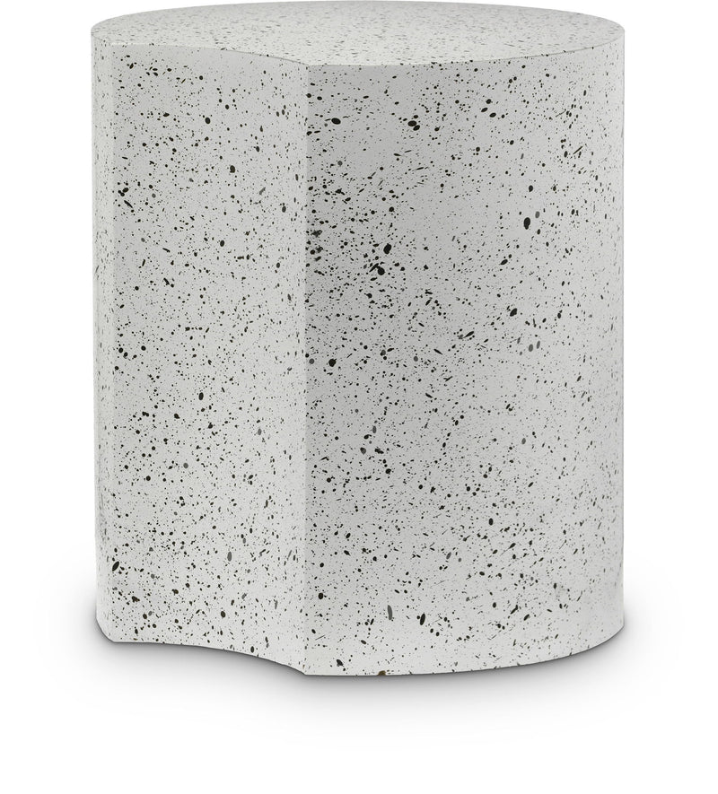 Dimple - End Table - Terazzo Finish