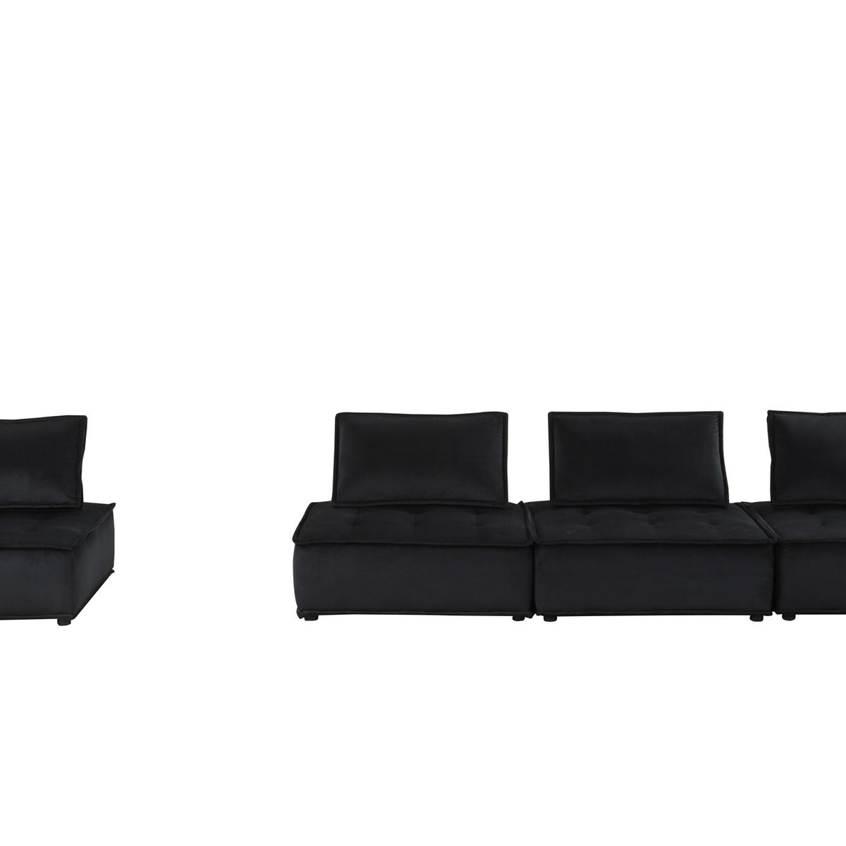 Anna - Soft Velvet Modular Sofa