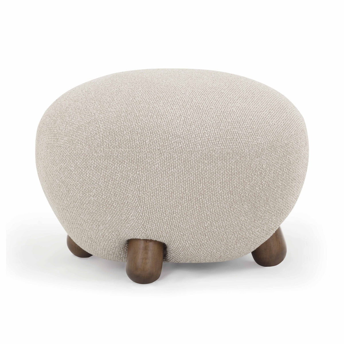 Pucker - Boucle Ottoman - Warm Gray