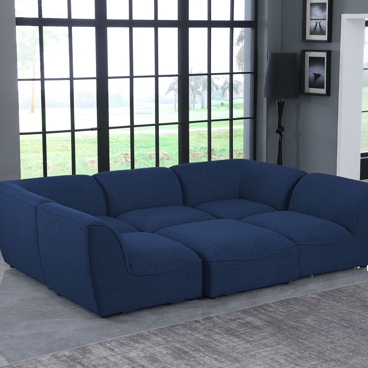 Miramar - 6 Piece Modular Sectional