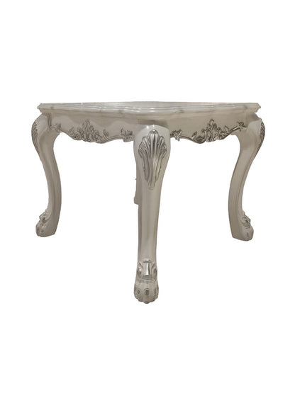 Dresden - End Table - Bone White