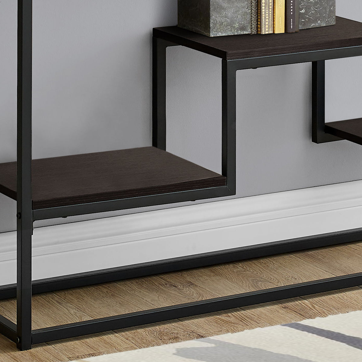 Accent Console Table For Entryway, Multi-Tier Design