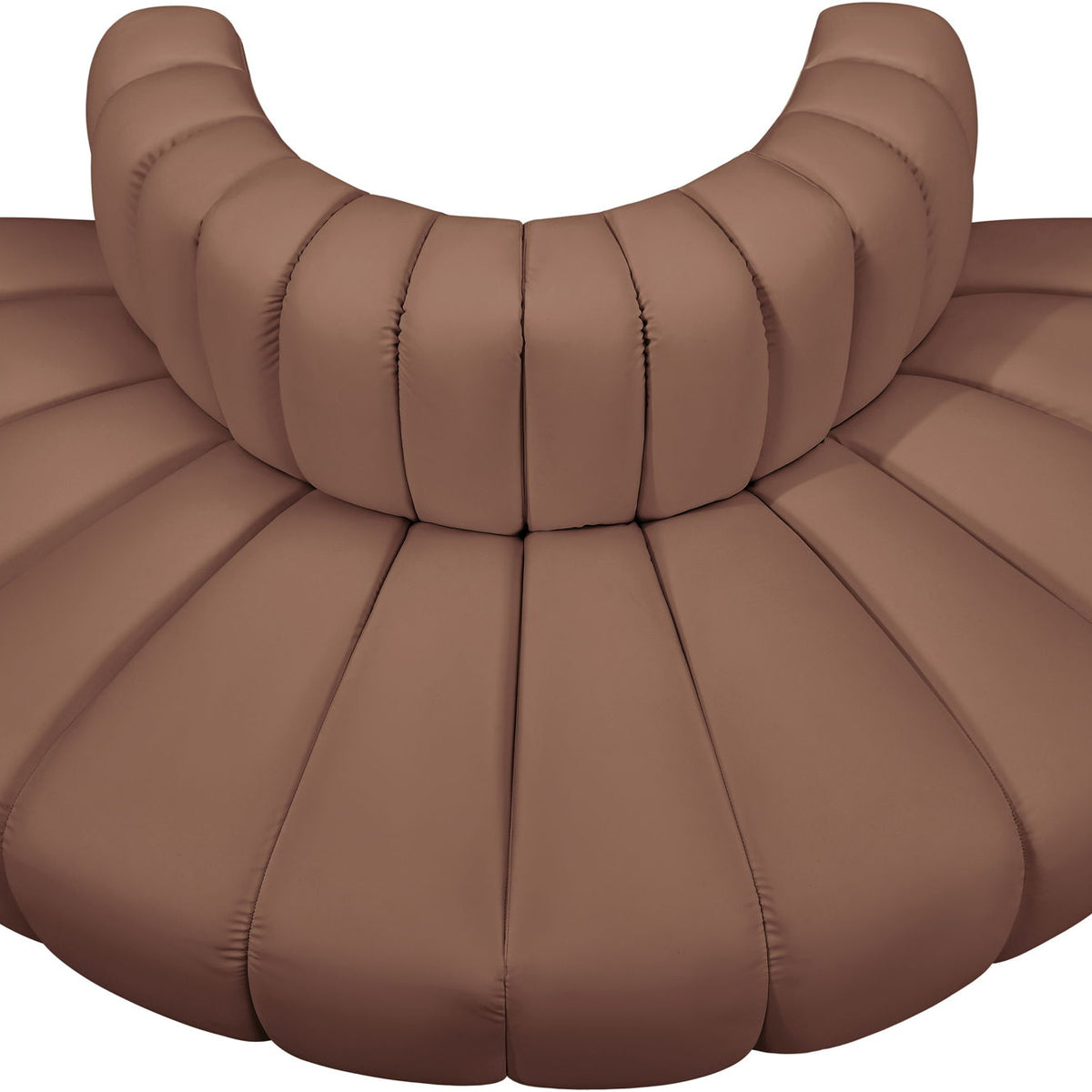 Arc - Faux Leather 4 Piece Modular Sofa