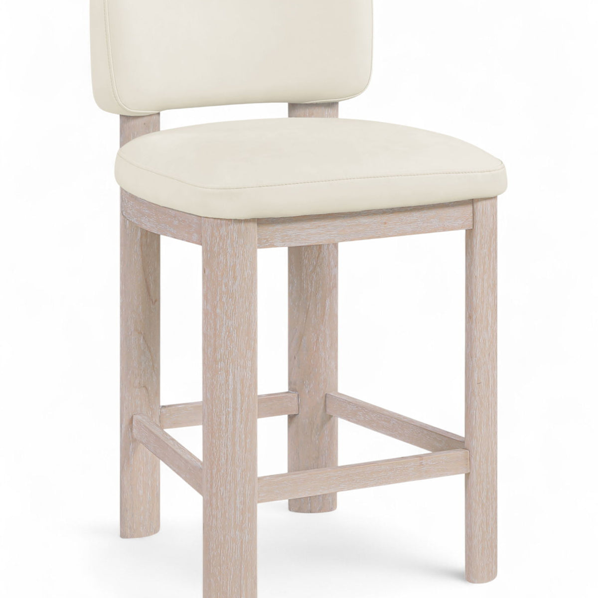 Paloma - Faux Leather Upholstered Counter Stool (Set of 2)