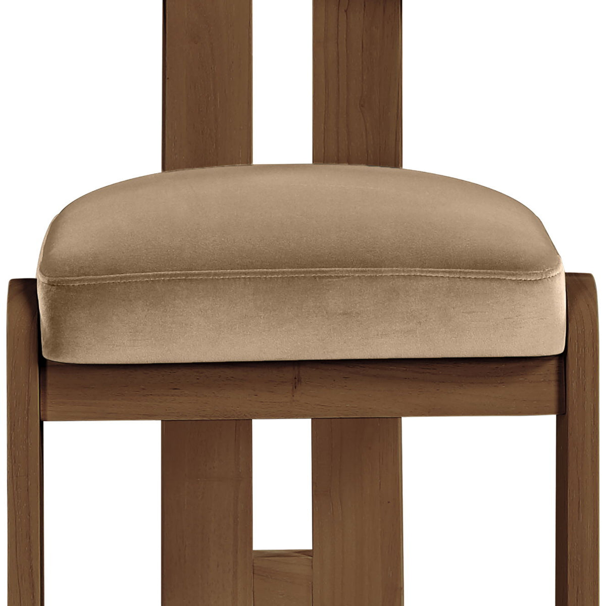 Arienzo - Performance Fabric Upholstered Dining Chair (Set of 2) - Walnut Base