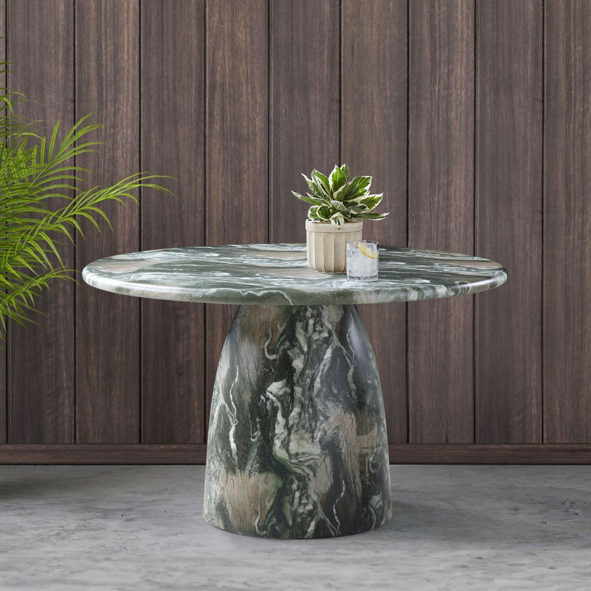 Cosenza - Round Concrete Dining Table