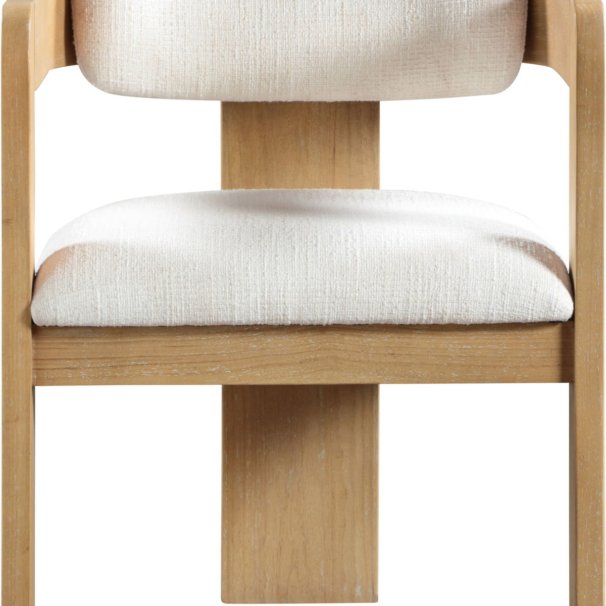 Sacha - Linen Dining Chair With Natural Base (Set of 2)