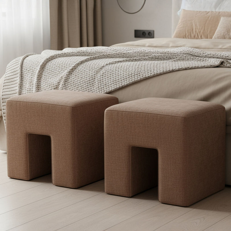 Aidy - Stool - Washed Pink
