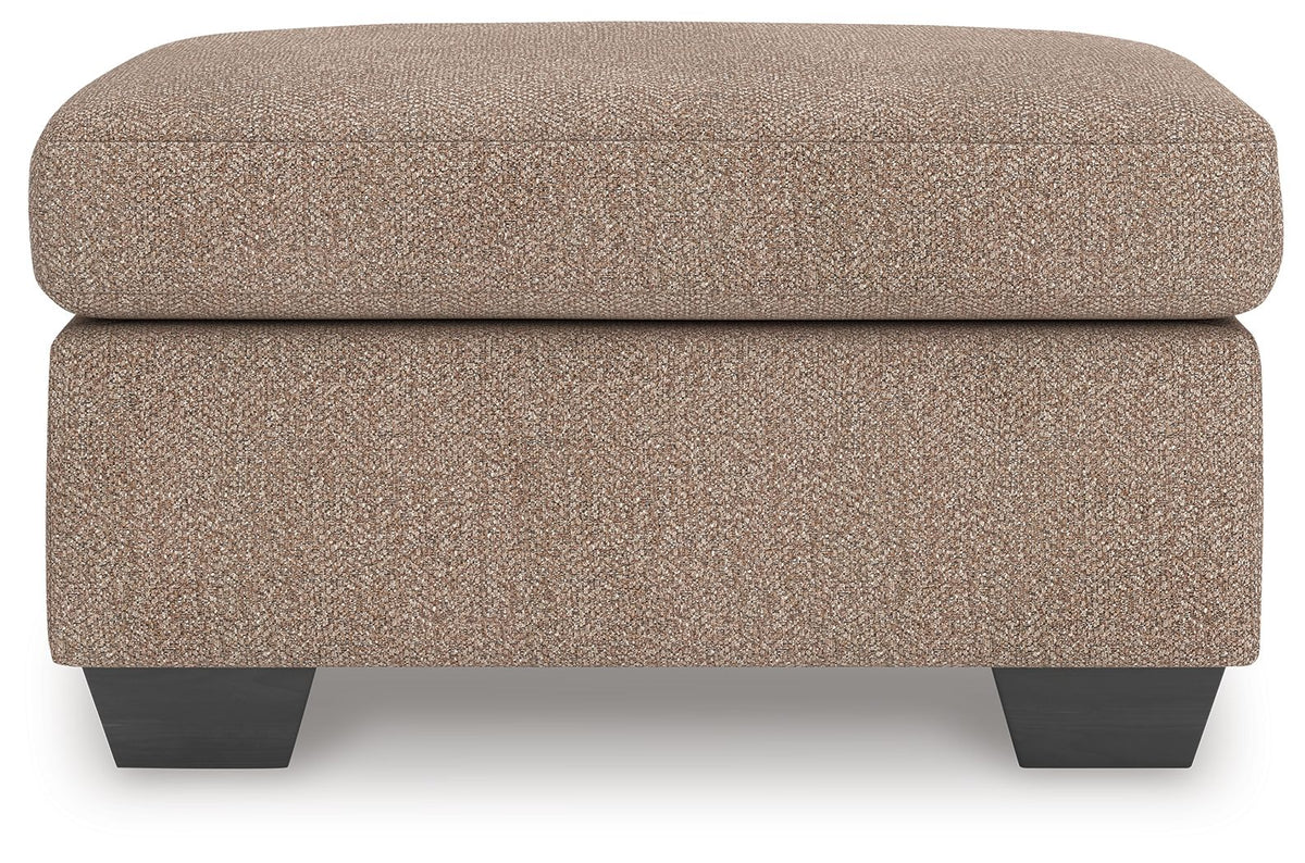 Triston-Peaks - Suede - Ottoman
