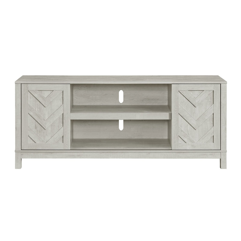 Eleanor - 70" TV Stand With Sliding Door - White