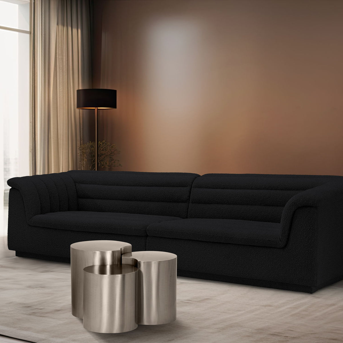Dimple - 20" 3 Piece Modular End Table