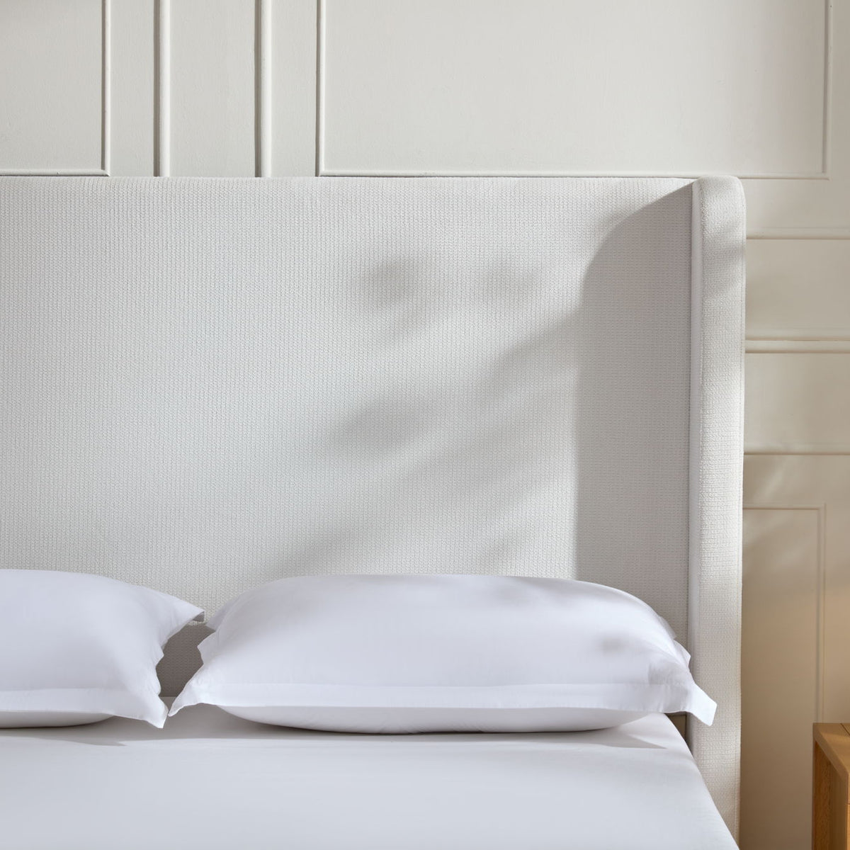Harper - Tall Headboard Upholstered Bed / High Headboard / Elegant Simplicity / No Box Spring Needed