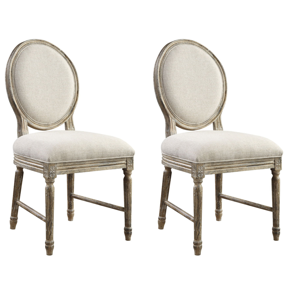 Ludin - Upholstered Dining Chairs (Set of 2) - Brown