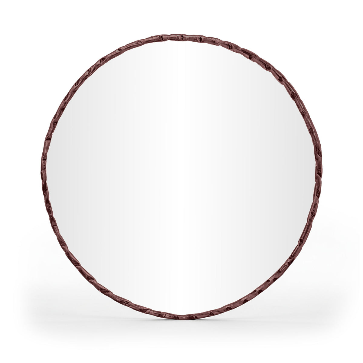 Hammer - Round Iron Mirror