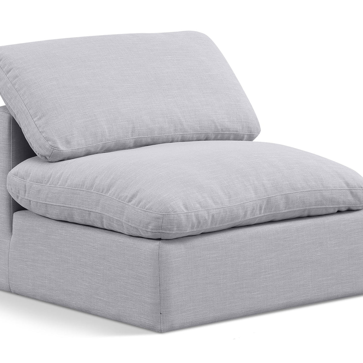 Indulge - Linen Armless Chair