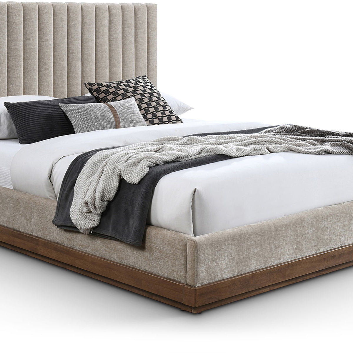 Emmet - Bed - Dark Brown Base