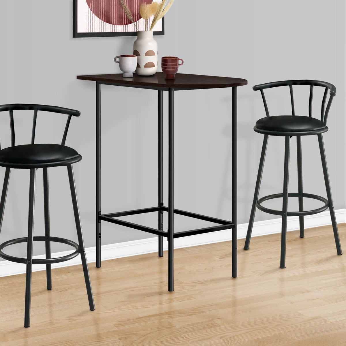 Home Bar Table With Bar Height Small Rectangular For Kitchen