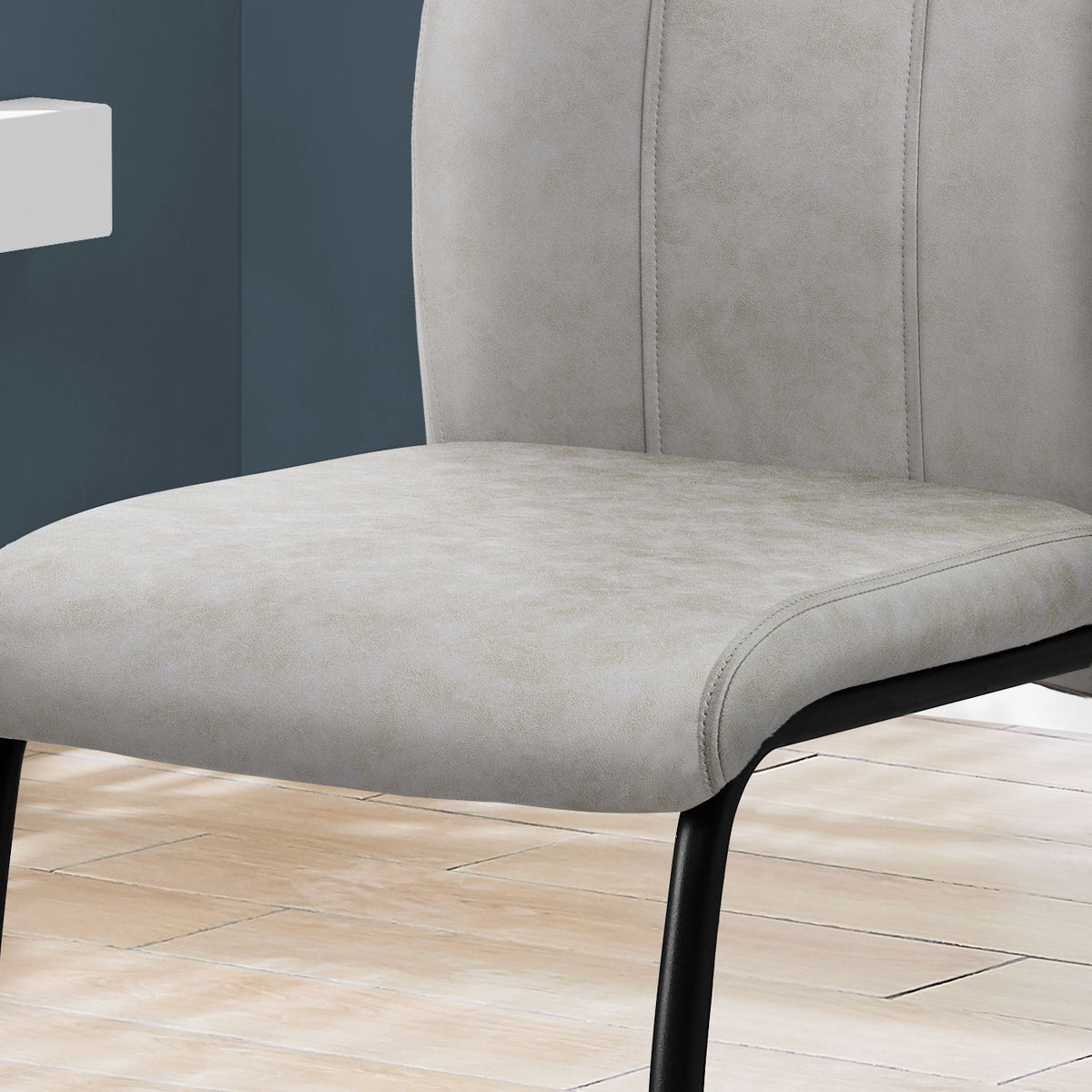 Dining Chair, Side, Upholstered For Dining Room, Contemporary & Modern (Set of 2)