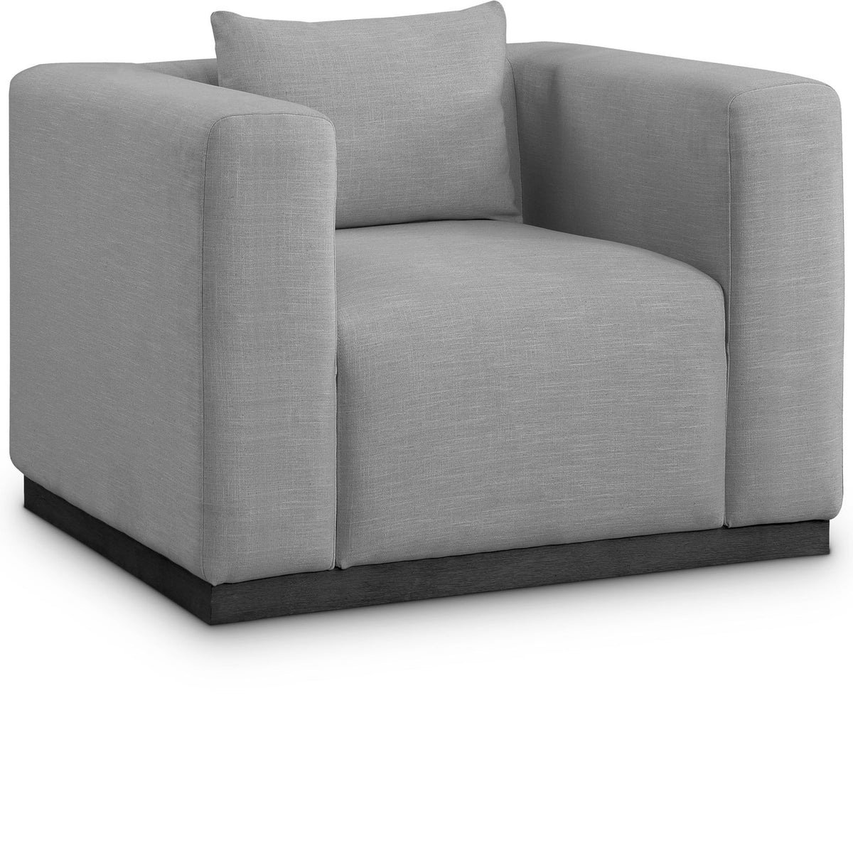 Alfie - Linen Textured Fabic Chair